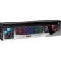 Игровой набор Defender Alion GS-987 RU, мышь+клавиатура+коврик, радуж., чёрный