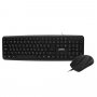 Комплект проводной PF-570-OP Perfeo TANDEM: клавиатура + оптич. мышь, USB