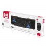 Комплект проводной Smartbuy ONE SBC-230346-KB, мышь+клавиатура, чёрно-синий