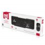 Комплект беспроводной Smartbuy ONE SBC-230346AG-KG, мышь+клавиатура, чёрно-серый