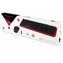 Комплект беспроводной SBC-620382AG-RK SmartBuy клавиатура+мышь чёрно-красный