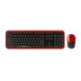 Комплект беспроводной SBC-620382AG-RK SmartBuy клавиатура+мышь чёрно-красный