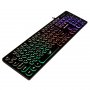 Клавиатура проводная игровая Dialog Gan-Kata KGK-16U, RGB подсветка, USB, чёрный