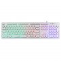 Клавиатура проводная игровая Dialog Gan-Kata KGK-16U, RGB подсветка, USB, белый