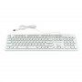 Клавиатура проводная игровая Dialog Gan-Kata KGK-16U, RGB подсветка, USB, белый
