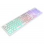 Клавиатура проводная игровая Dialog Gan-Kata KGK-16U, RGB подсветка, USB, белый