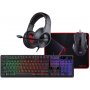 Игровой набор Redragon S137 RU, мышь+клавиатура+гарнитура+коврик