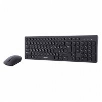 Комплект беспроводной Smartbuy ONE SBC-250288AG-K, мышь+клавиатура, мультимедиа, чёрный