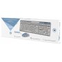 Комплект беспроводной SBC-107AGW Smartbuy клавиатура+мышь, бело-голубой