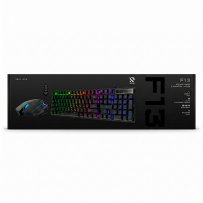 Комплект проводной Smartbuy F13 клавиатура+мышь, игровой, чёрный