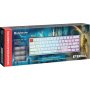 Клавиатура беспроводная механическая Defender Eternal GK-019 RU, 3 типа подкл., RGB подсветка, белый