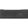 Клавиатура проводная Defender Element HB-190 USB RU, чёрный