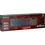Клавиатура проводная игровая Defender Mayhem GK-360DL RU, RGB подсветка, 19 Anti-Ghost, чёрный