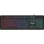 Клавиатура проводная игровая Defender Raid GK-778DL RU, радужная подсветка, чёрный