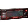 Клавиатура проводная игровая Defender Raid GK-778DL RU, радужная подсветка, чёрный