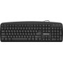 Клавиатура проводная Defender Office HB-910 USB RU, полноразмерная, чёрный
