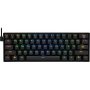 Клавиатура беспроводная Redragon Draconic RU, RGB подсветка, BT, 61 кн., чёрный