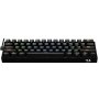 Клавиатура беспроводная Redragon Draconic RU, RGB подсветка, BT, 61 кн., чёрный