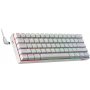 Клавиатура беспроводная Redragon Draconic RU, RGB подсветка, BT, 61 кн., белый