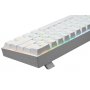 Клавиатура беспроводная Redragon Draconic RU, RGB подсветка, BT, 61 кн., белый