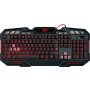 Клавиатура проводная игровая Defender Doom Keeper GK-100DL RU, 3-х цветная, 19 Anti-Ghost