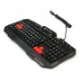 Клавиатура проводная игровая Dialog Gan-Kata KGK-11U, мультимедиа, USB, чёрный