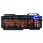 Клавиатура проводная игровая Dialog Gan-Kata KGK-25U, подсветка 3 цвета, металл, USB, чёрный
