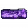 Клавиатура проводная игровая Dialog Gan-Kata KGK-25U, подсветка 3 цвета, металл, USB, чёрный