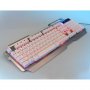 Клавиатура проводная игровая Dialog Gan-Kata KGK-25U, подсветка 3 цвета, металл, USB, серебристый