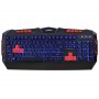 Клавиатура проводная игровая Perfeo PF-9220-GM "Legion", подсветка 3 цвета, мультимедиа, USB, чёрный
