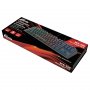 Клавиатура проводная Ritmix RKB-500 Antagonist, подсветка, USB, чёрный