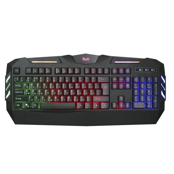 Клавиатура проводная игровая Smartbuy RUSH Interstellar 309, мультимедиа, USB, чёрный