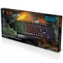 Клавиатура проводная игровая Smartbuy RUSH Armor 310, мультимедиа, USB, чёрный