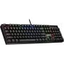 Клавиатура проводная механическая Defender Mirax GK-352 RU, RGB, 104кн, син.свитчи, черный