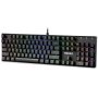 Клавиатура проводная механическая Defender Mirax GK-352 RU, RGB, 104кн, син.свитчи, черный