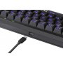 Клавиатура проводная механическая Defender Deimos GK-303 RU, RGB, 61кн, розов.свитчи, черный