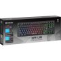 Клавиатура проводная игровая Defender Dark Lord GK-580 RU, радужная подсветка, чёрный