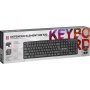Клавиатура проводная Defender Element HB-520 USB RU, полноразмерная, чёрный