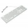 Клавиатура проводная игровая Dialog Gan-Kata KGK-17U, RGB подсветка, USB, белый