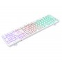 Клавиатура проводная игровая Dialog Gan-Kata KGK-17U, RGB подсветка, USB, белый