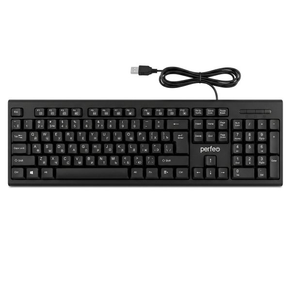 Клавиатура проводная Perfeo PF-6106-USB 