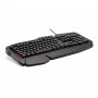 Клавиатура проводная игровая Perfeo PF_A4390 "Strike", мультимедиа, подсветка 3 цвета, USB, чёрный