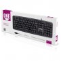 Клавиатура проводная Smartbuy SBK-113U-K ONE, USB, чёрный