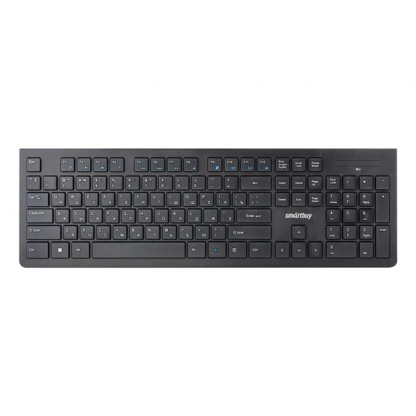 Клавиатура беспроводная Smartbuy SBK-206AG-K, мультимедиа, USB, чёрный