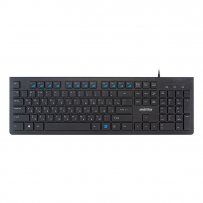 Клавиатура проводная Smartbuy SBK-206US-K, мультимедиа, USB, чёрный