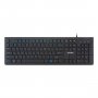 Клавиатура проводная Smartbuy SBK-206US-K, мультимедиа, USB, чёрный
