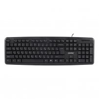 Клавиатура проводная Smartbuy SBK-210U-K ONE, мультимедиа, USB, чёрный