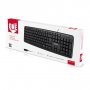 Клавиатура проводная Smartbuy SBK-210U-K ONE, мультимедиа, USB, чёрный