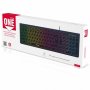 Клавиатура проводная Smartbuy SBK-250U-K ONE, подсветка, мультимедиа, USB, чёрный