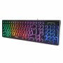 Клавиатура проводная Smartbuy SBK-250U-K ONE, подсветка, мультимедиа, USB, чёрный